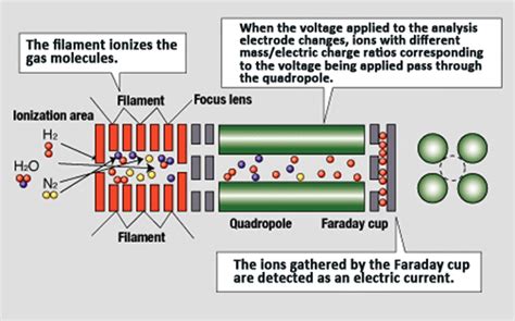 residual gas analyzer working principle